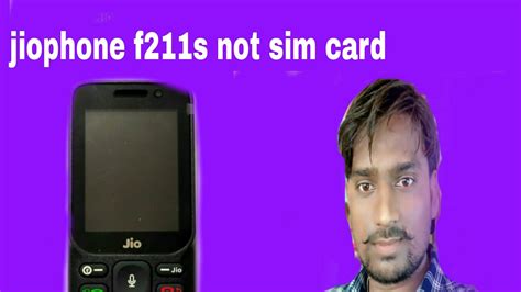 Jiophone F211s Not Sim Card Youtube