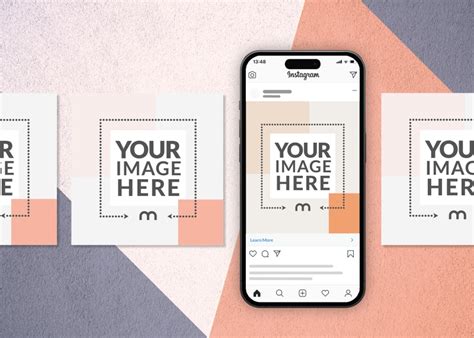 Instagram Social Media Kit Mockup Mediamodifier