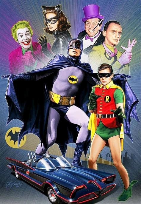The World Of Batman Batman Robin Catwoman The Joker The Riddler