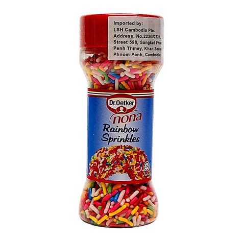 Nona Rainbow Sprinkles 50g