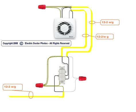 Trying to install a Nutone Model 665RP bathroom vent. The ...