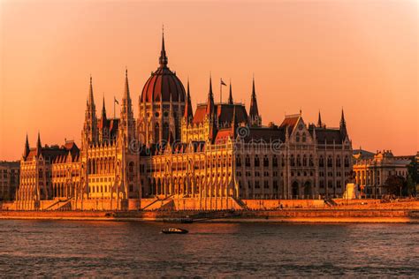 Budapest Hungary Hungarian Parliament Building Stock Photo Image Of