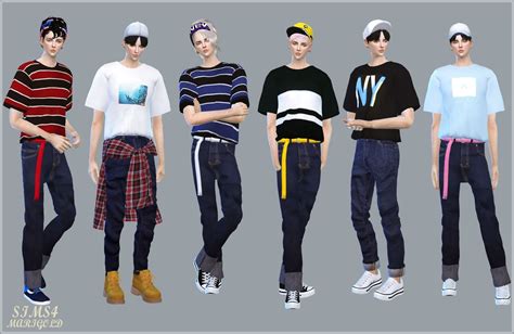 Sims 4 Korean Clothes Cc