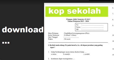 Kali ini saya akan menulis soal latihan pkn sd kelas 5 khusus bab 3 pada semester 2 yaitu tentang kekebebasan berorganisasi. Top Soal Pkn Kelas 2 Sd Tentang Pengamalan Pancasila