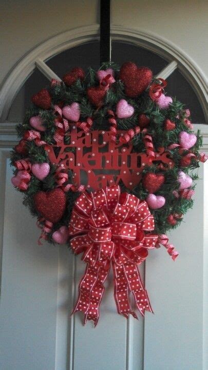 Wreath Designs For Valentines Day Diy Valentines Day Wreath Valentines