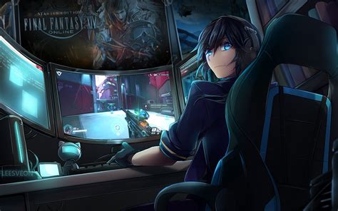 Cool Anime Gamer Wallpapers - Wallpaper Cave