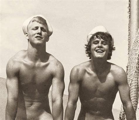 Two Nude Sailors Aboard Vintage Photo S Print Wall Decor Etsy