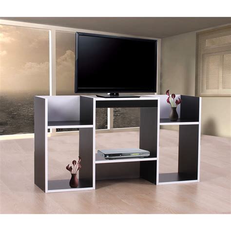 Mueble Para Tv Soporte Para Tv De Diseño 109x59x30 Cm Negro Homyes