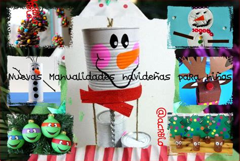 Manualidades Navideñas Para Niños Con Materiales Reciclados 2018