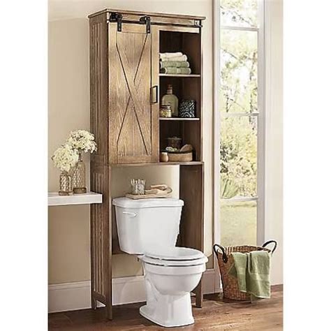 over the toilet leaning shelf | Behind toilet storage, Over the toilet