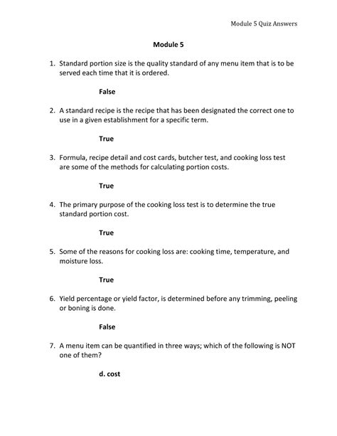 Practice Quiz Answers Module 5 To 8 Warning Tt Undefined Function
