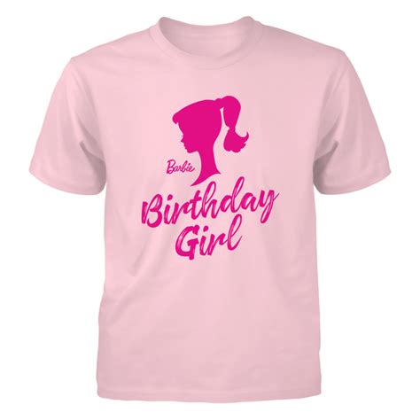 Barbie Birthday Girl T Shirt Great For The Birthday Girl Who Loves Her Barbie Dolls Or Loves