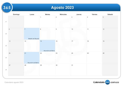 Calendario Agosto 2023 Vida Imprimible Imagesee Reverasite
