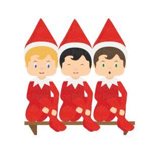 You can download the elf on the shelf black and white cliparts in it's original format by loading the clipart and clickign the downlaod button. Christmas Clipart Elf On The Shelf | Free download on ...