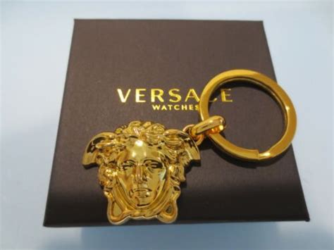 Versace Keychain Medusa Head Keychain With Key Ring Ebay
