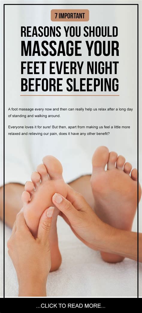 7 Important Reasons You Should Massage Your Feet Every Night Before