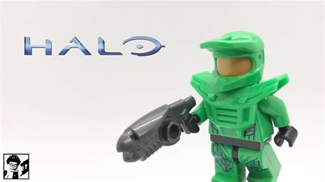 Lego Master Chief Custom Minifigure From Halo Youtube