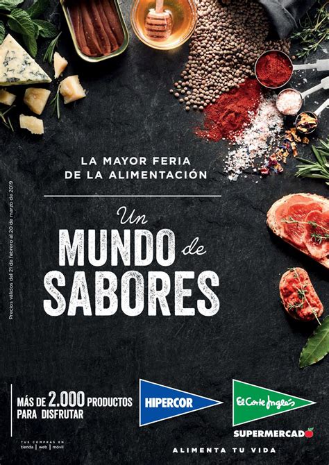 Catálogo Hipercor Un Mundo De Sabores By Ofertas Supermercados Issuu