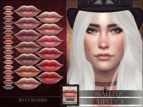 Remussims — Remussirion Biallelic Lipstick Ts4 Download