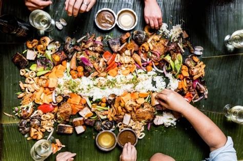 Kamayan A Hand To Mouth Filipino Feast