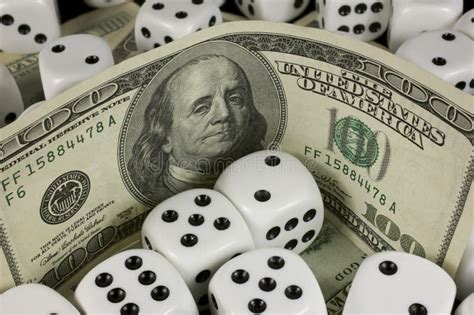Cash And Dice Stock Image Image Of Chance Vegas Wager 9760729
