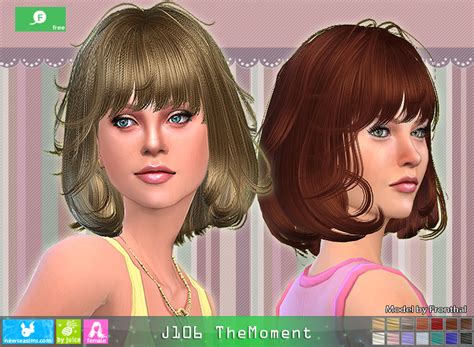 Sims 4 Ccs The Best Free Hair By Newsea