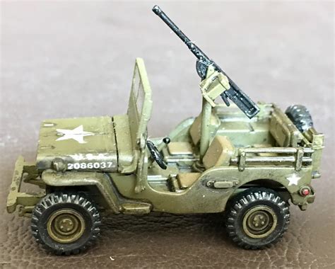 Wwii Ground Vehicle Set Plastic Model Military Vehicle Kit 172