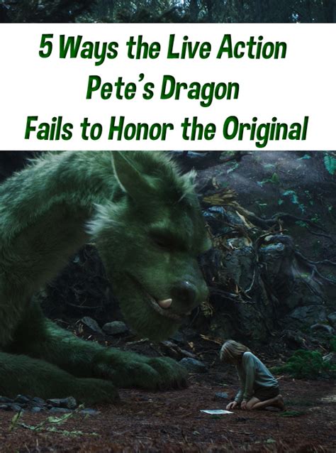 The original pete's dragon came out in 1977, a cartoon version, and the live action version came out in 2016. Disney Please Stop the Remakes! Pete's Dragon Made Me Cry