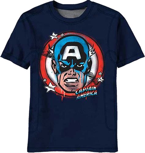 Marvel Captain America Mens T Shirt Uk Fashion