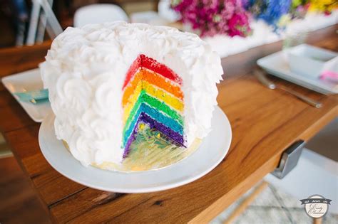 Cakes and confections by chef april austin. Rainbow Engagement Party - Sioux Falls Baker | Bakery ...