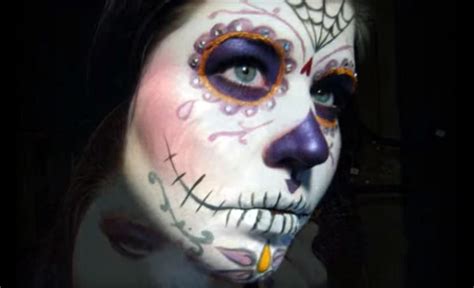 The 15 Best Sugar Skull Makeup Looks For Halloween Halloween Ideas Wonderhowto