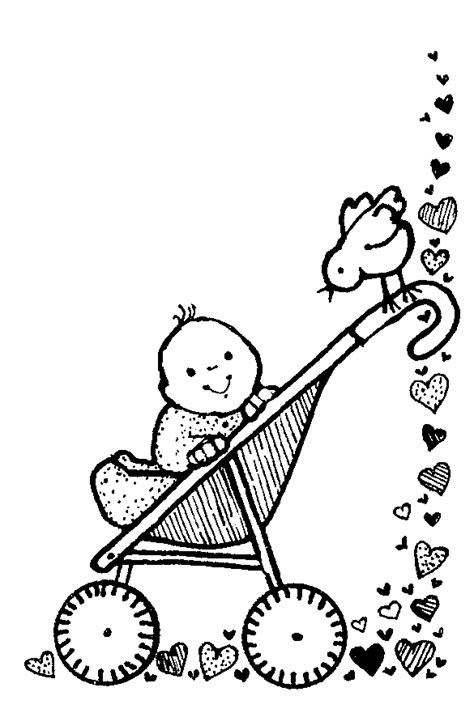 Stroller Coloring Pages at GetColorings.com | Free printable colorings