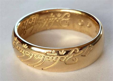 Exquisite And On Sale The One Ring From The Lord Of The Rings Inside Lord Of The Rings Wedding Bands 
