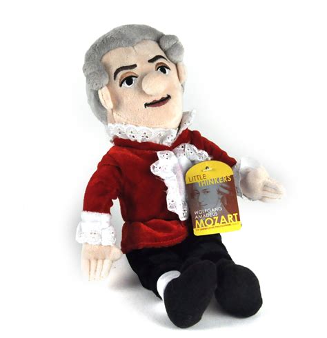 Wolfgang Amadeus Mozart Little Thinkers Doll Pink Cat Shop