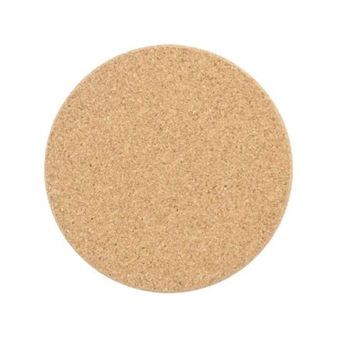 Dual Thickness Cork Circle Coaster Blank Totally Promotional