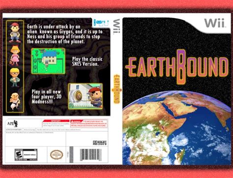 Earthbound 2012 Wii Box Art Cover By Uncannyjester