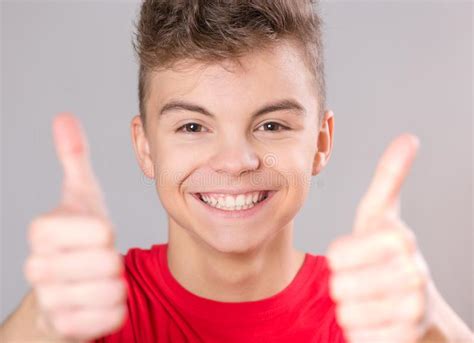 Teen Boy Portrait Stock Image Image Of Gray Look Attractive 108325063