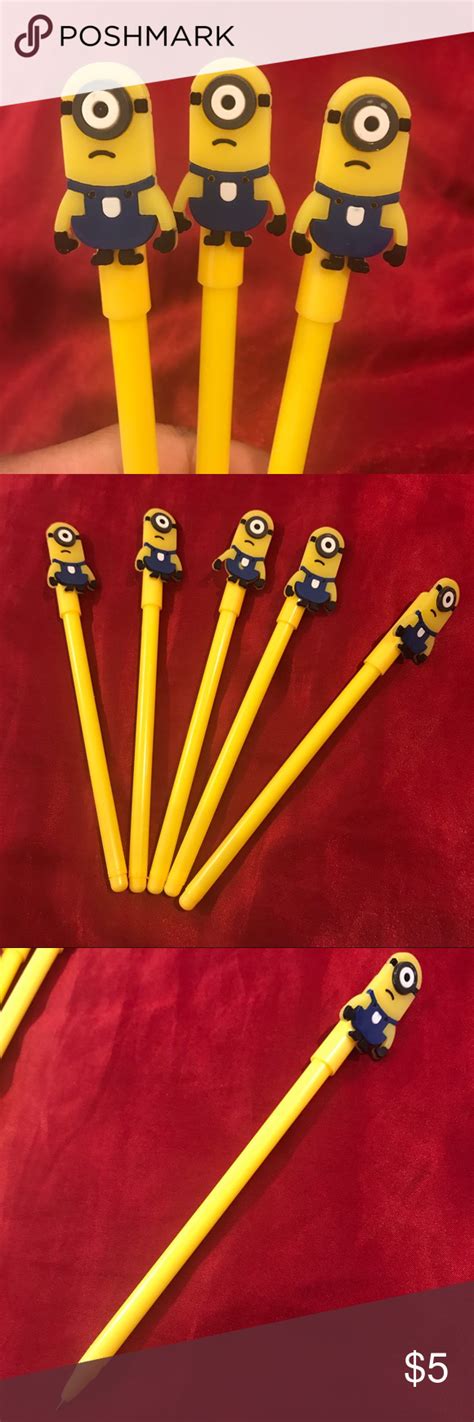 Despicable Me Minion Pen 🆓 With 15 Purchase Gel Ink Pens Despicable