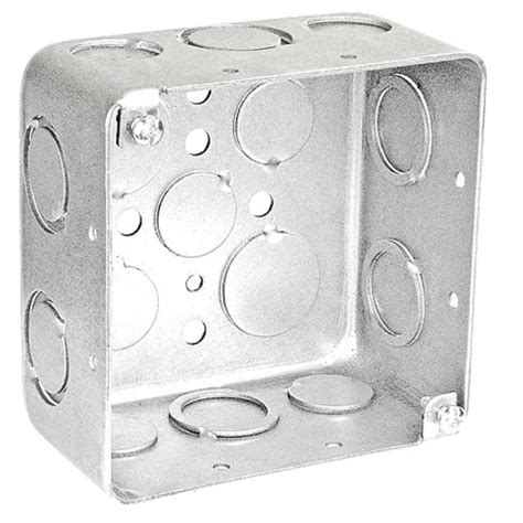5 Pcs 4 Square Junction Box Drawn 2 1 8 In Deep 4 1 2 In 6 1 2 In And 6 1 2 3 4 In