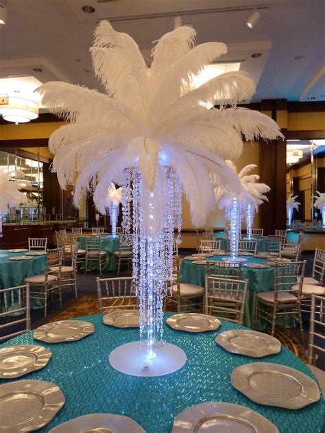 Add Feathers Wedding Centerpieces Feather Centerpieces Wedding
