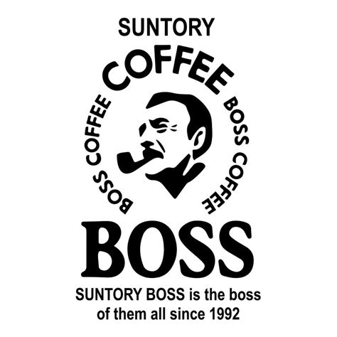Suntory Boss Coffee Logo Decal Etsy