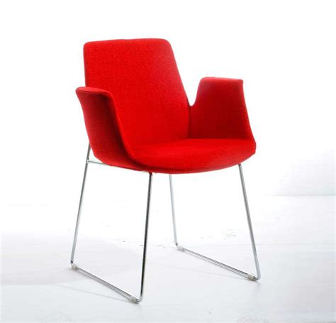 Modern Red Fabric Lounge Chair Vg100 Accent Seating