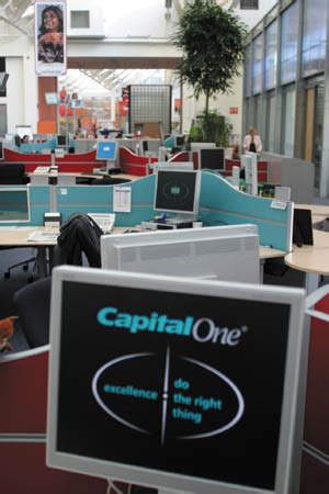 Looking for the perfect credit card? Call centre makeover for credit card company CAPITAL One ...