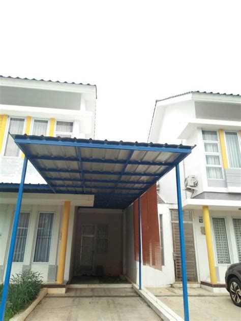 2 kanopi atap spandek rangka hollow galvanis. harga kanopi..besi atap alderon... bekasi - Bengkel Las ...
