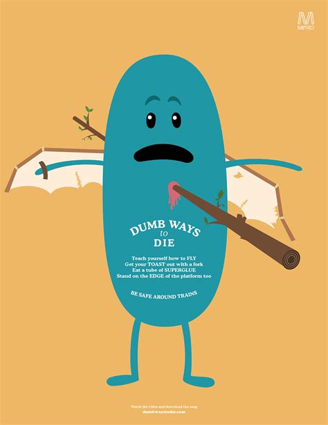 Dumb Ways To Die Ad Campaign On Behance