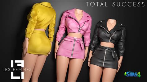 les femmes — introducing the total success outfit soft leather