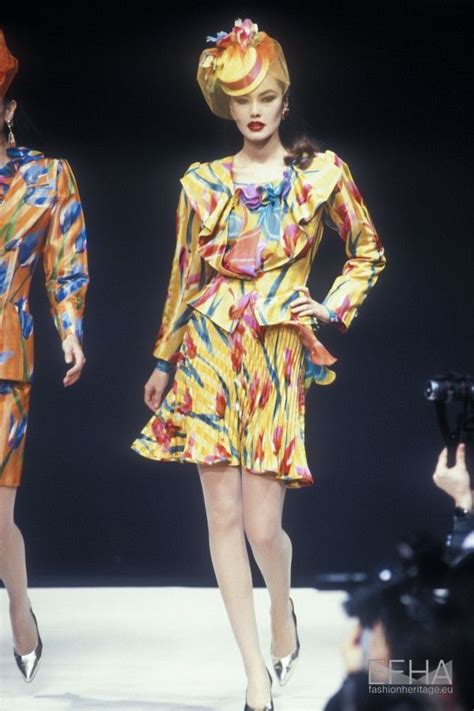 Emanuel Ungaro Spring Summer 1992 Couture Унгаро Эмануэль