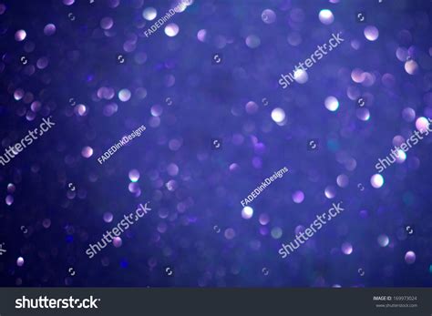 Macro Closeup Of Abstract Royal Blue Glitter Texture Shimmering Blur