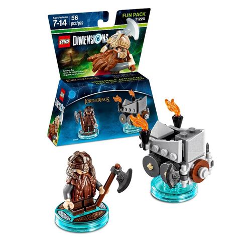 Buy Lord Of The Rings Gimli Fun Pack Lego Dimensions Online At