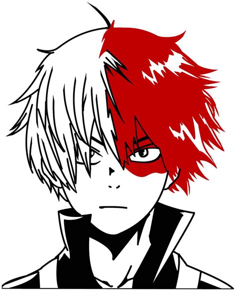 Todoroki Shoto My Hero Academia Anime Decal Kyokovinyl